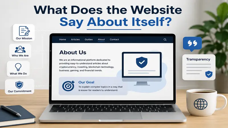 What Does the Website Say About Itself?